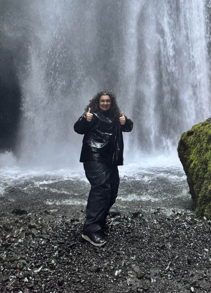 Ivy in Iceland