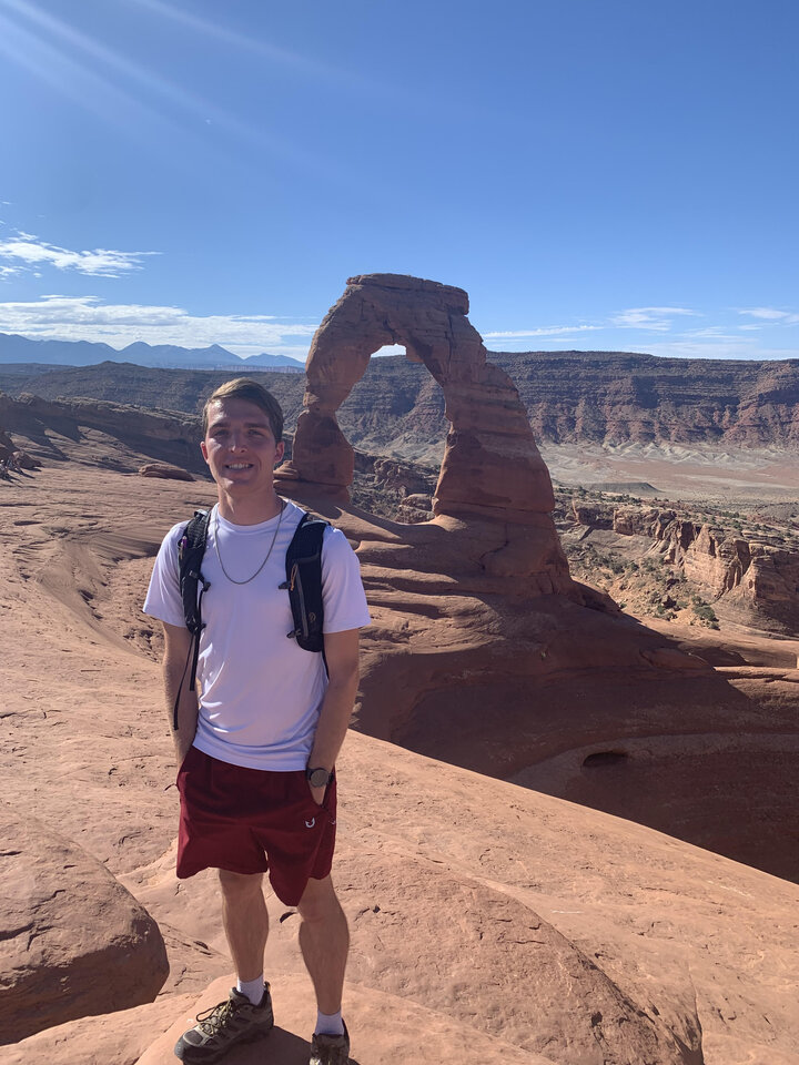 Joe at Arches National Park